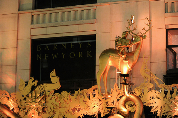 Barneys New York "Baz Dazzled" Holiday Window Unveiling