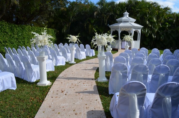 altare matrimonio shabby chic