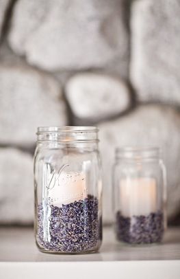 decorazione matrimonio lavanda 3