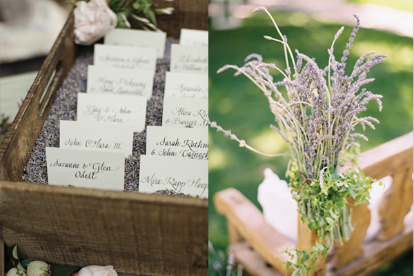 segnaposto lavanda