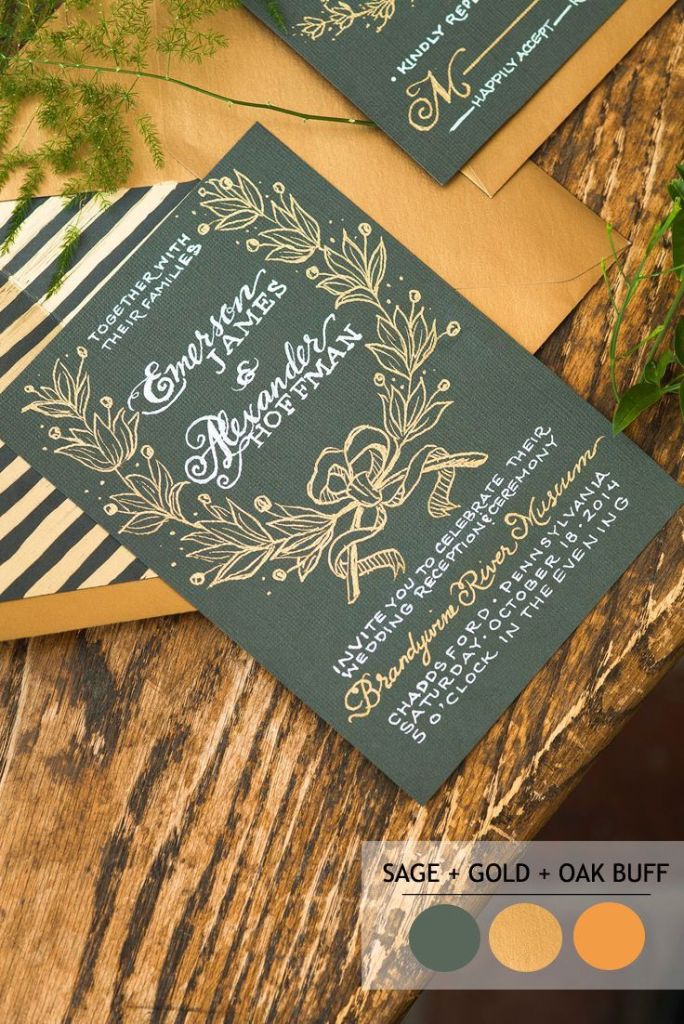 INVITI- MATRIMONIO-OAK - BUFF