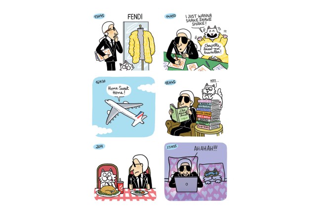 KARL-LAGERFELD-FUMETTO