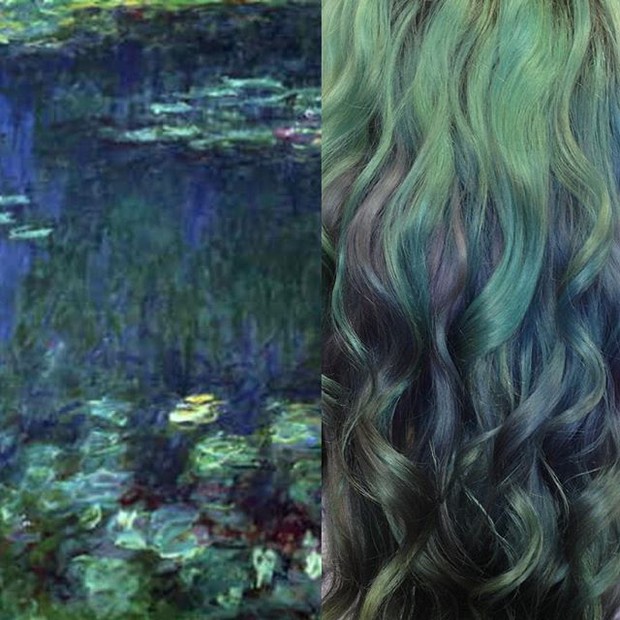 le -ninfe-capelli-monet